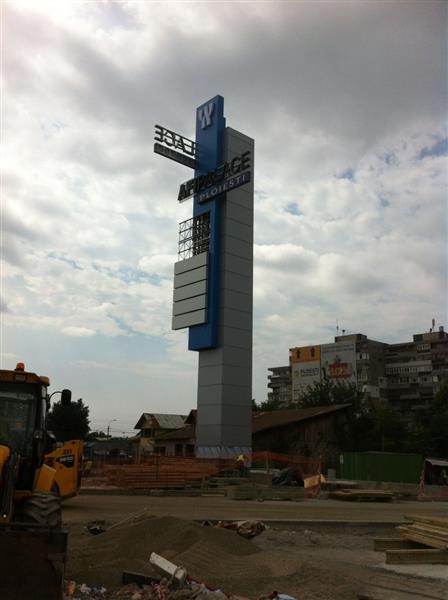 Lucrările de construcţie ale mall-ului AFI Palace Ploieşti au intrat în linie dreaptă.