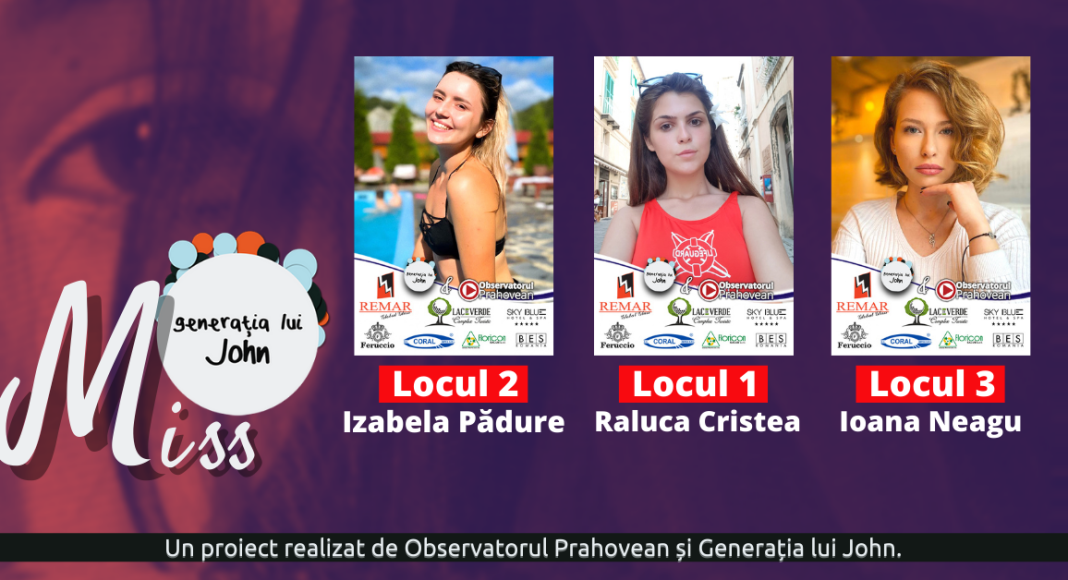 finala, miss, generatia lui John, locul 1, locul 2, locul 3, Raluca Cristea, Izabela Padure, Ioana Neagu, Lac de Verde, Breaza, 14 octombrie 2021, frumusete fara filtre