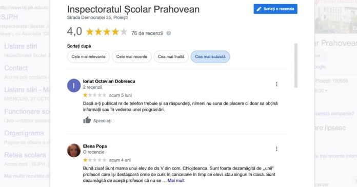 Inspectoratul Școlar Județean Prahova, ISJ Prahova, recenzii, nota ISJ Prahova, profesori, telefon ISJ Prahova, program cu publicul, slider