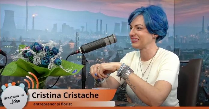 cristina cristache, podcast, generatia lui John, business cu flori, flori albastre, florist cristina cristache, podcast, generatia lui John, business cu flori, flori albastre, florist