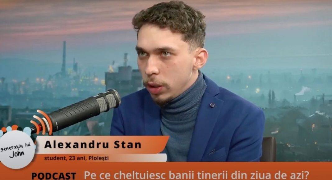 Alexandru Stan, poveste, interviu, podcast, despre bani, relația cu banii,