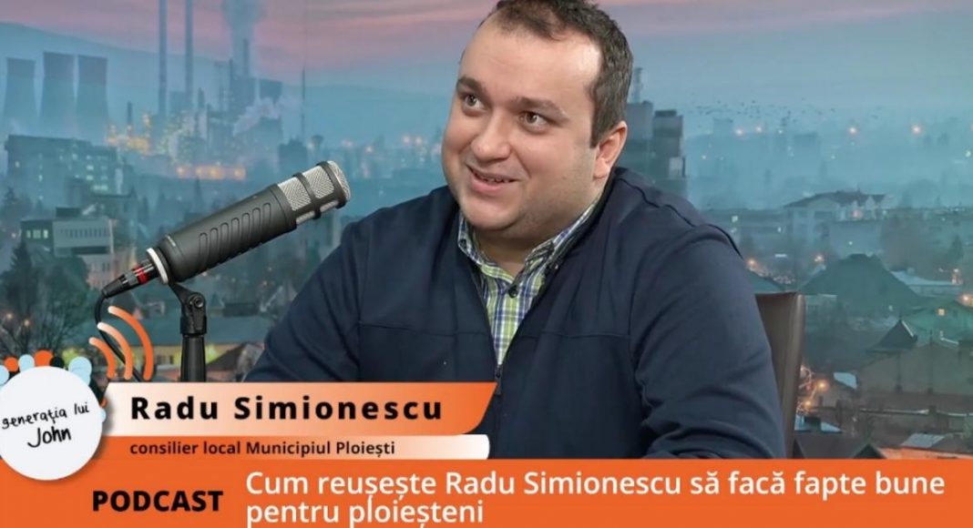interviu, podcast, Radu Simionescu, consilier local, municipiul Ploiești