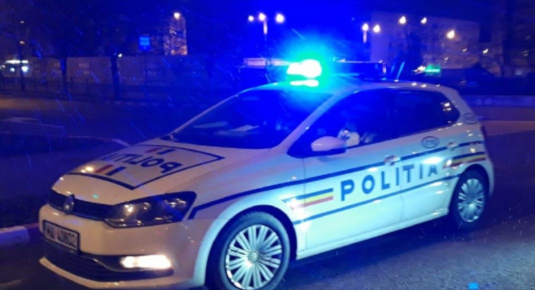 masina politie noaptea