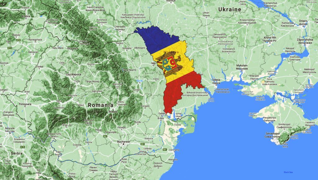 harta republica moldova