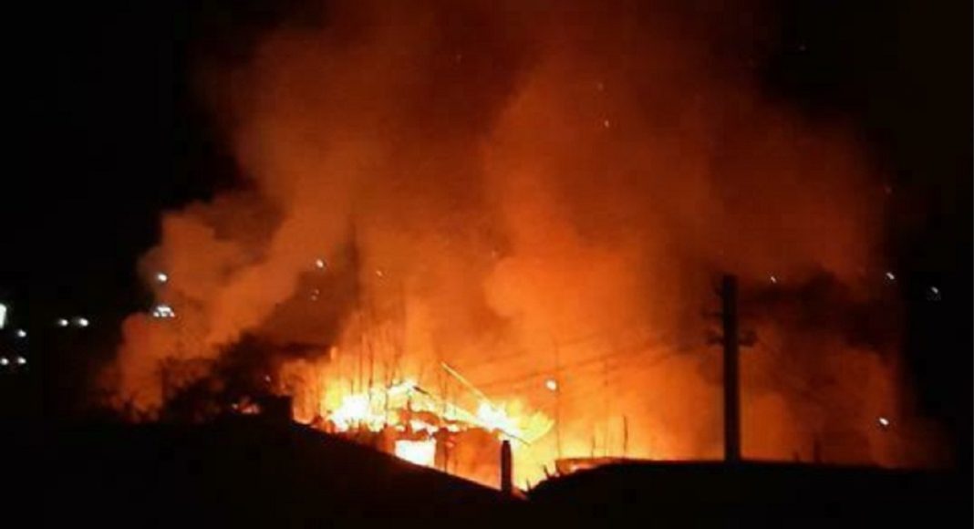 incendiu, generator electric, Comuna Gorgota, Poienarii Apostoli