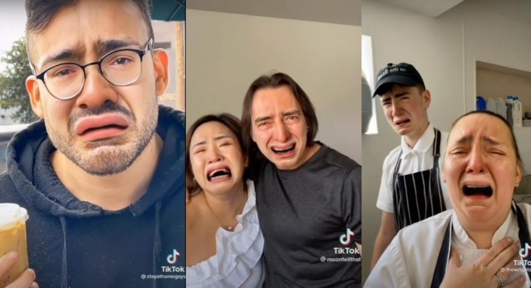 filtru, filtru cu plâns, război, pandemie, Metaverse, crying filter, TikTok