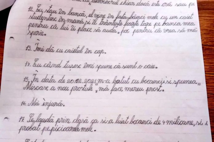 reacție, CJE Prahova, caz bullying, școala Gheorghe Pănculescu, David Ristea