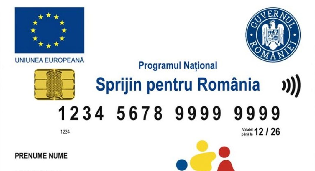 tichete sociale sprijin pentru romania