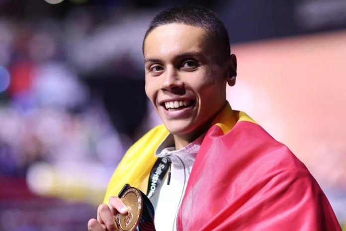 David Popovici, locul 1, campionat european, natație, nou record, 100 metri liber