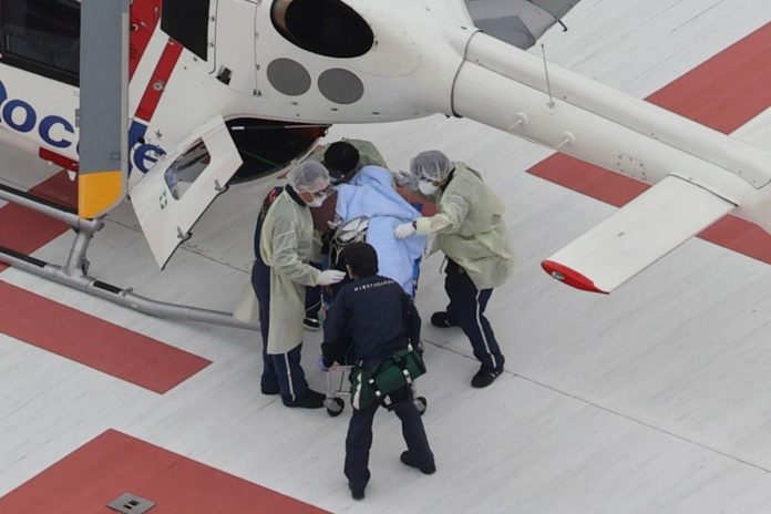 fost premier, Shinzo Abe, împușcat, discurs, stare critică, elicopter