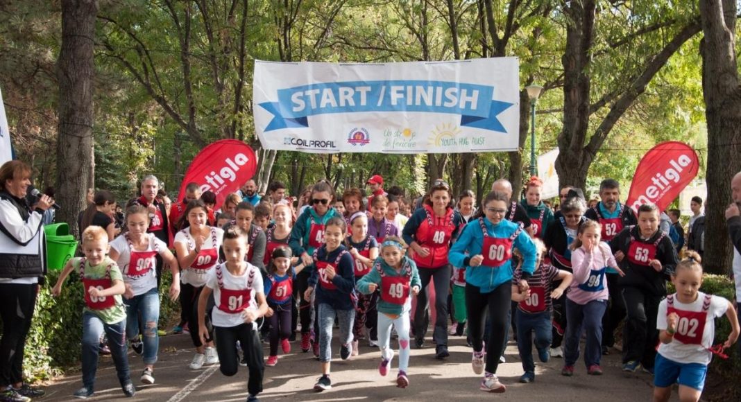 Run for Future, 24 septembrie, Asociația un Strop de Fericire, Parc Municipal Vest, probele crosului, Cursa Rotary, școală pentru viață, cursa AFI, Gabriel Hurmuz, stil de viață