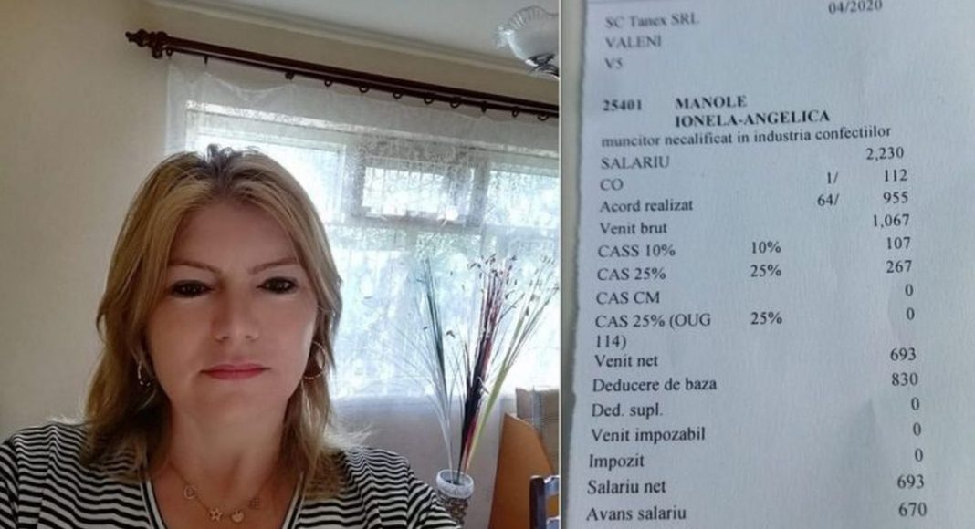 angelica manole si fluturasul de salariu