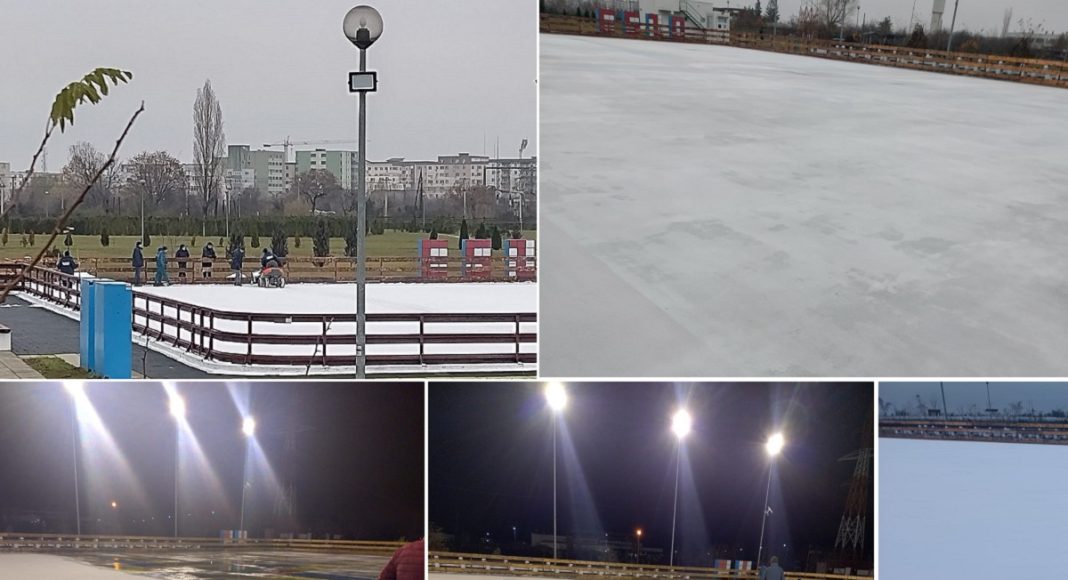 cand va fi deschis patinoarul din parcul vest Ploiesti
