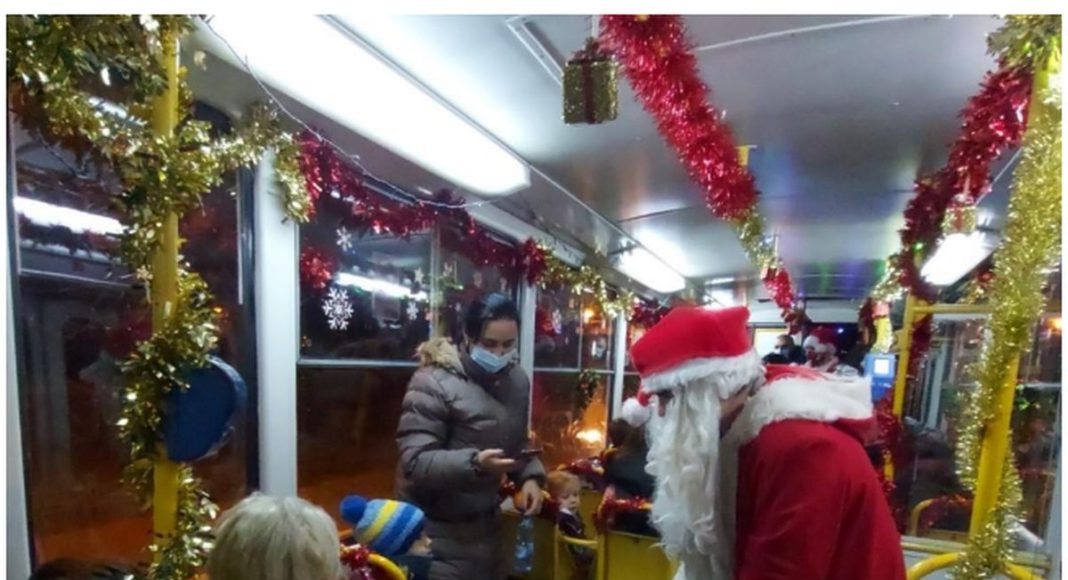 Tramvaiul lui Moș Crăciun Ploiesti