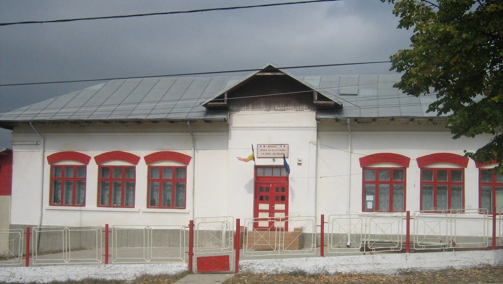 Scoala Primara Dambu cu risc seismic din Baicoi, judetul Prahova