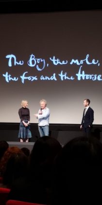 Cara Speller scriitorul Charlie Mackesy regizorul de animatie Peter Bayton