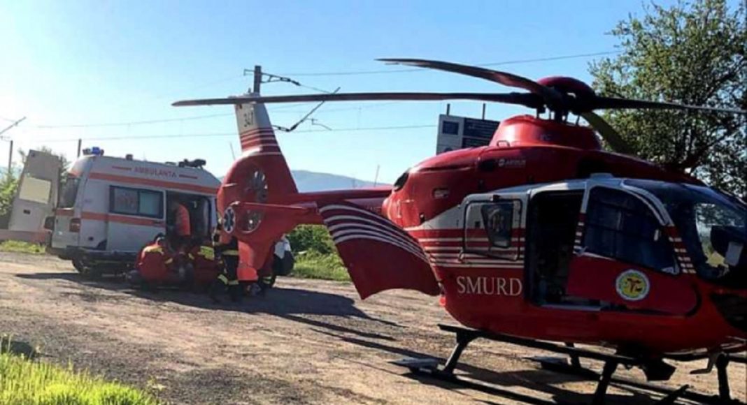 elicopter interventie accident