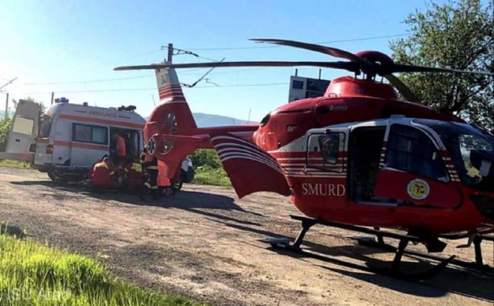 elicopter interventie accident