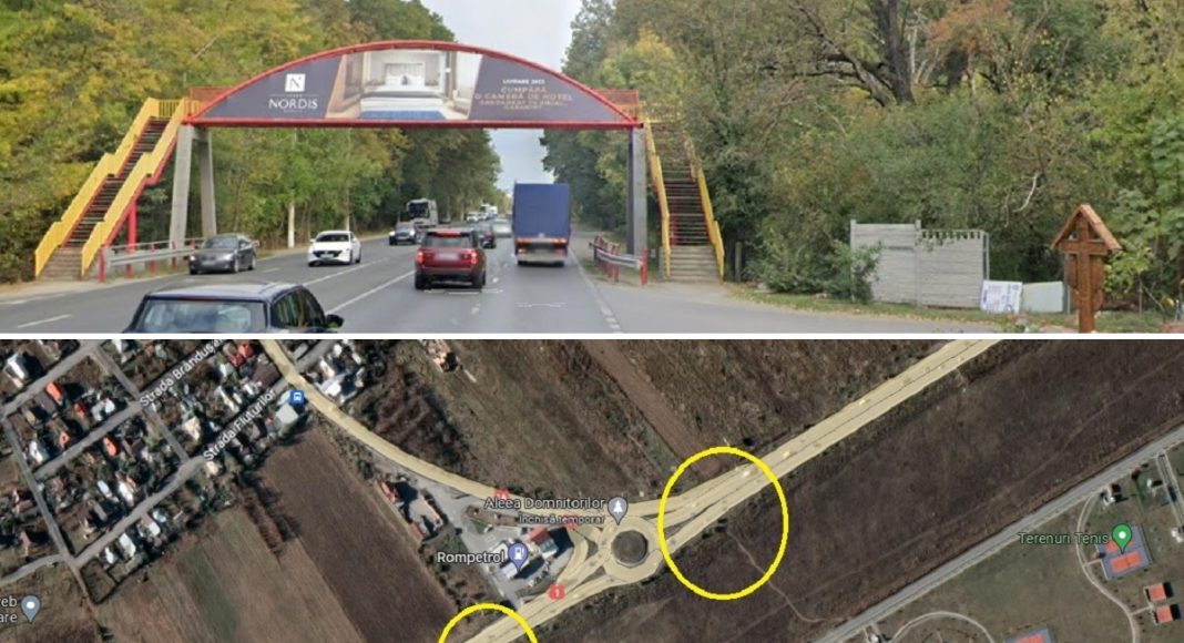 model de pasarela peste dn1 care poate fi amplasată între mitica apostol si ploiesti