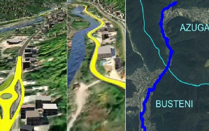 traseu centuri Comarnic Busteni Azuga proiect centura