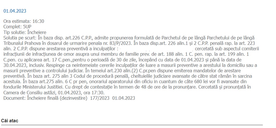 Părinți acuzați de crimă în Ploiești
