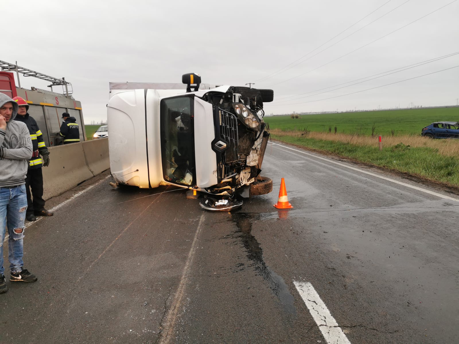 Trafic Blocat Pe Dn1 Spre Ploiești Din Cauza Unui Accident Rutier Produs în Zona Păulești 