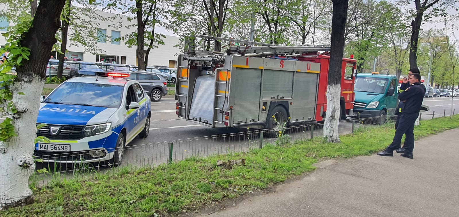 autospeciale Poliție Pompieri