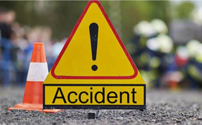 accident semn galben