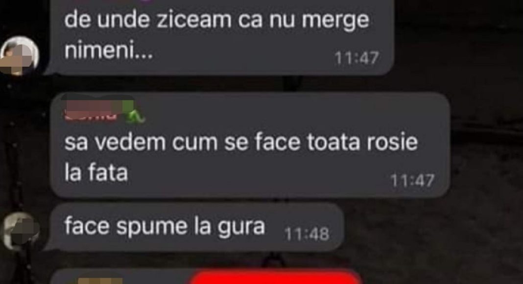 discutie whataspp elevi