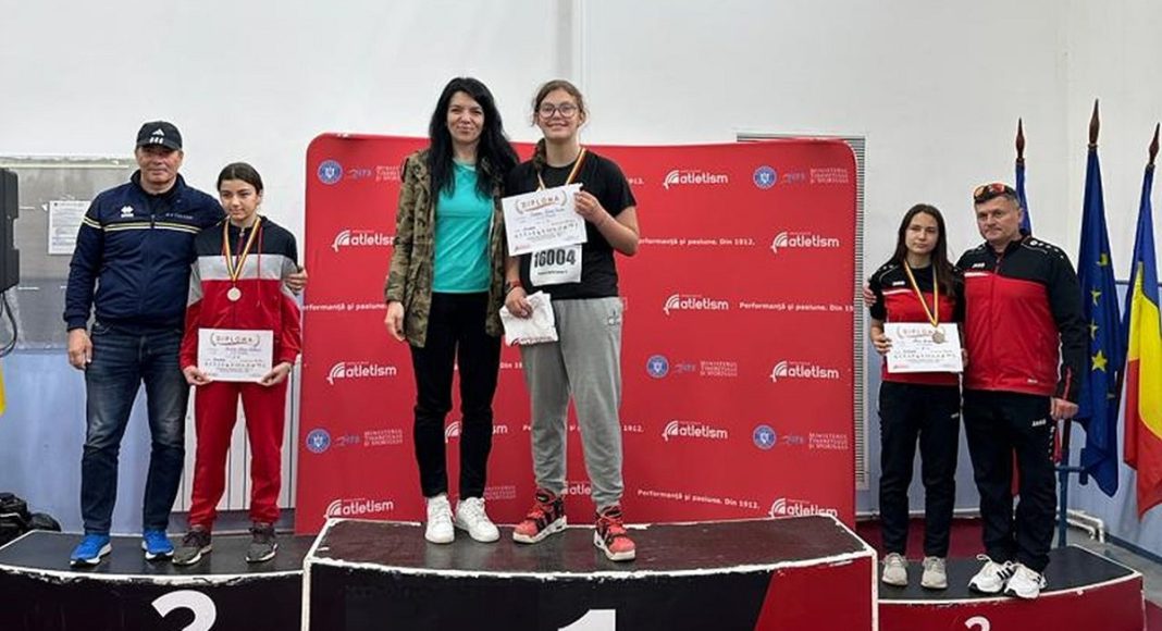 medalie daria popescu aruncarea greutatii