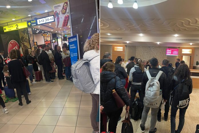 pasageri cursa amanata wizz air bologna
