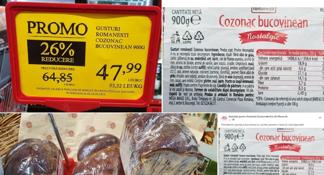 pret cozonac