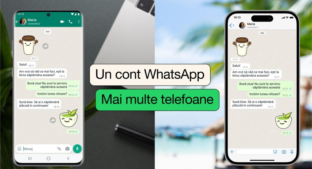 whatsapp conectare multipla pe acelasi cont