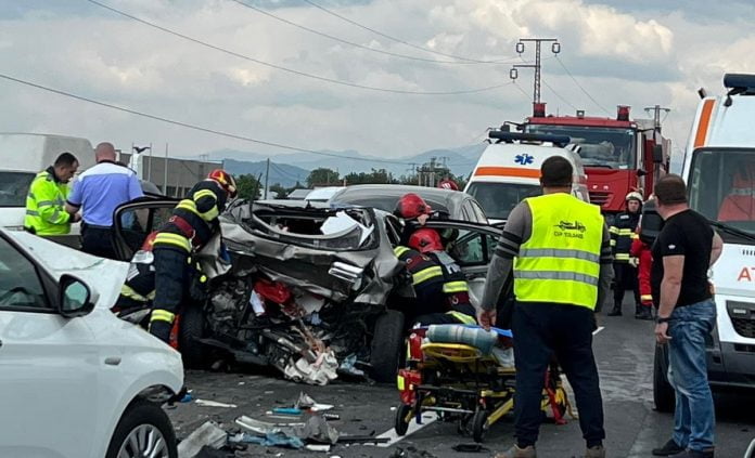 accident dn1 banesti