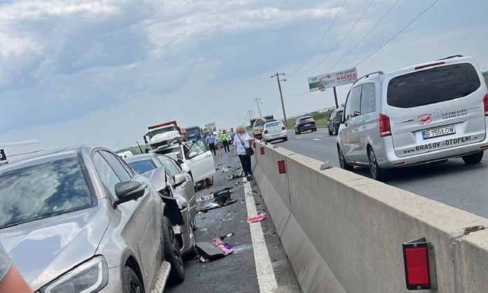 accident dn1 banesti