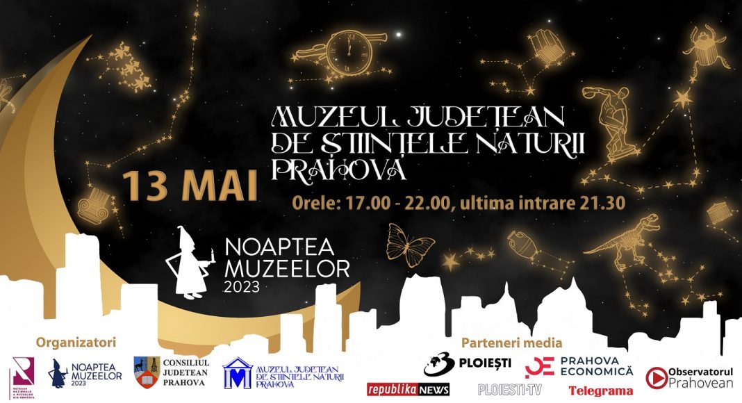 afis noaptea muzeelor 2023