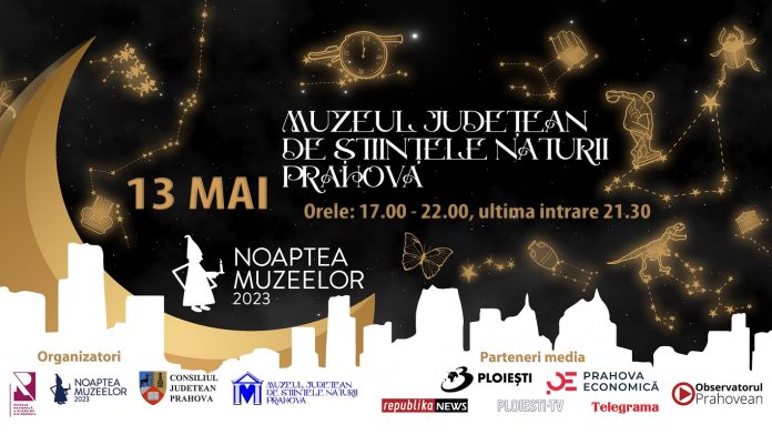 afis noaptea muzeelor 2023