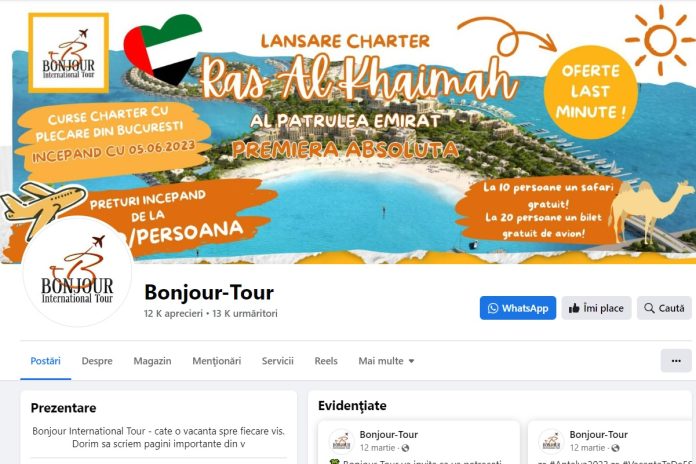 bonjour tour facebook