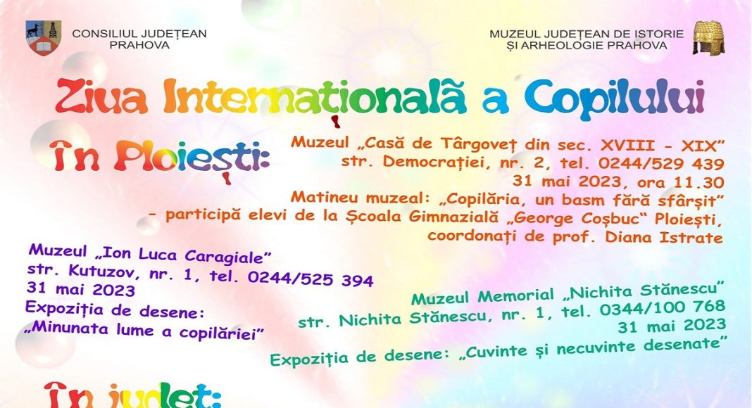 afis evenimente Ziua Copilului