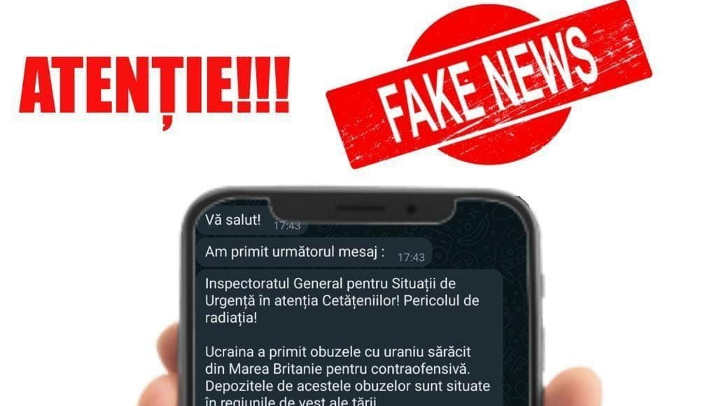 mesaj fake news