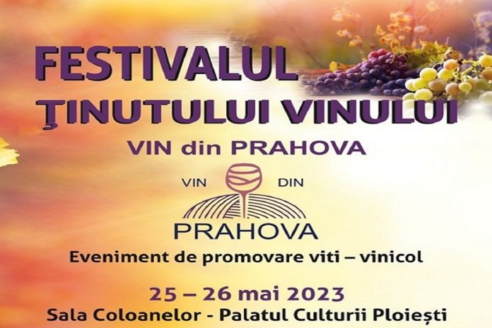 afis festivalul Tinutului vinului