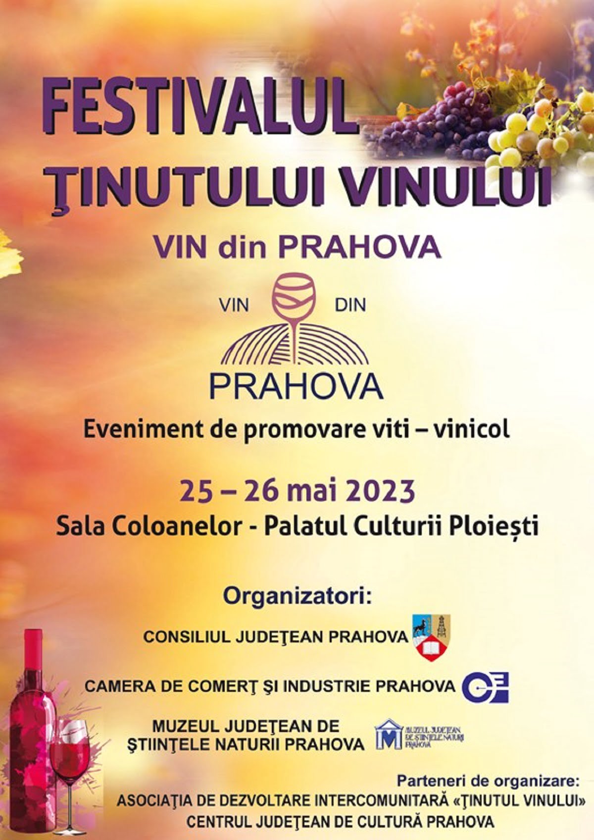 afis festivalul tinutul vinului
