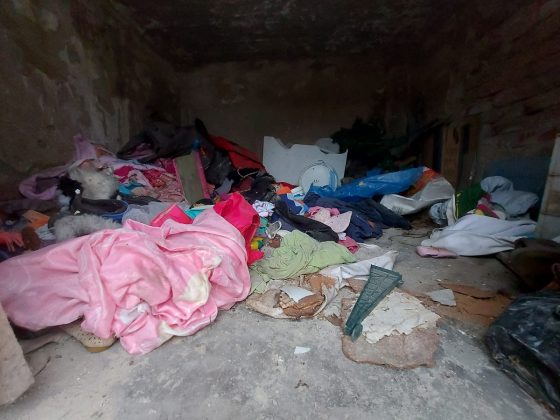 mizerie si in interiorul imobilului