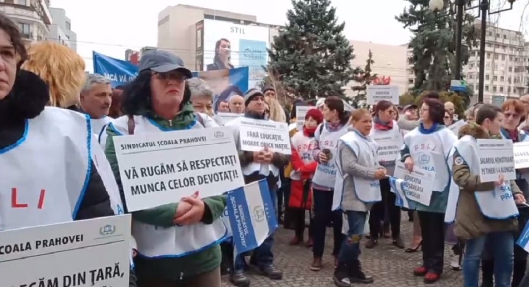 protest profesori
