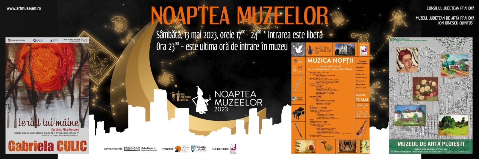 noaptea muzeelor muzeul de arta