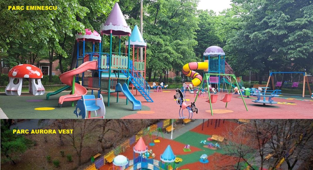 parc eminescu parc aurora vest ploiesti