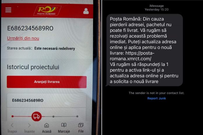 posta romana frauda