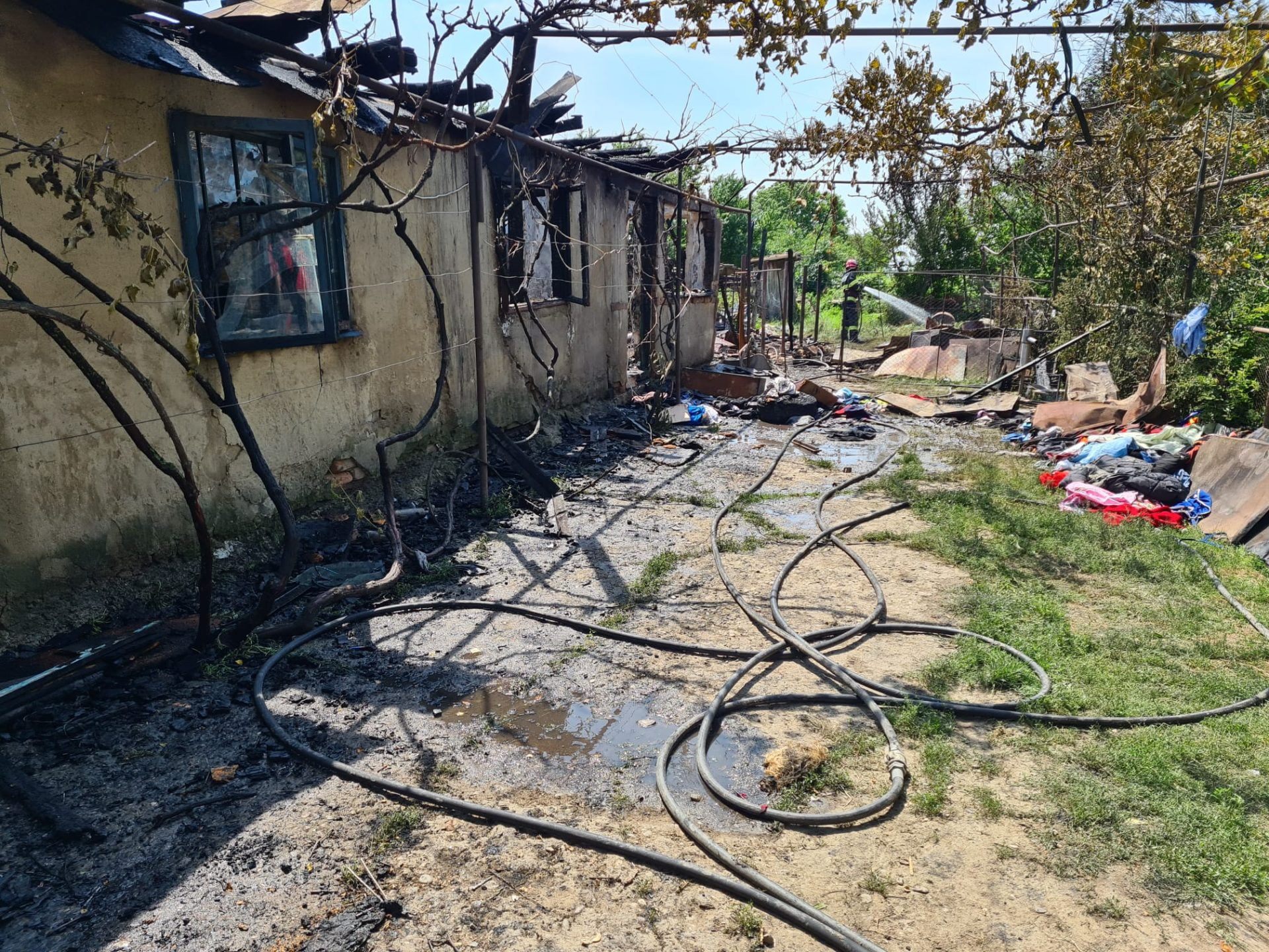 incendiu Buda, comuna Râfov
