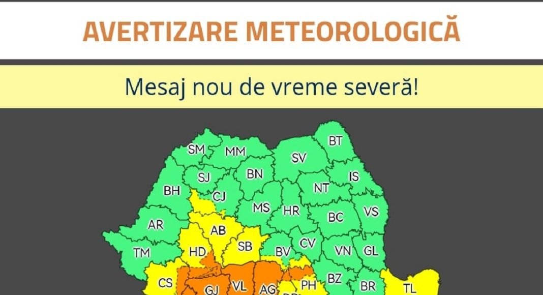 cod galben și cod portocaliu în Prahova