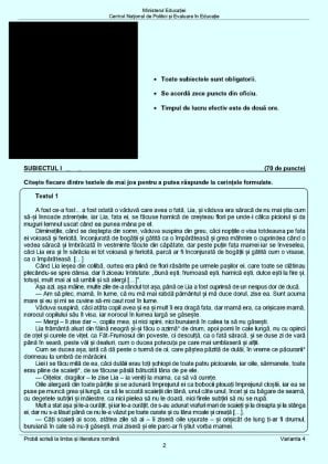 Evaluarea Nationala -1